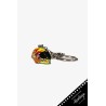 Vr46 Heritage 3d Metal Keyring Multicolor