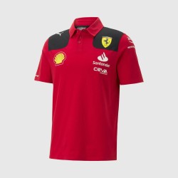 Ferrari RP Mens Team Polo Red