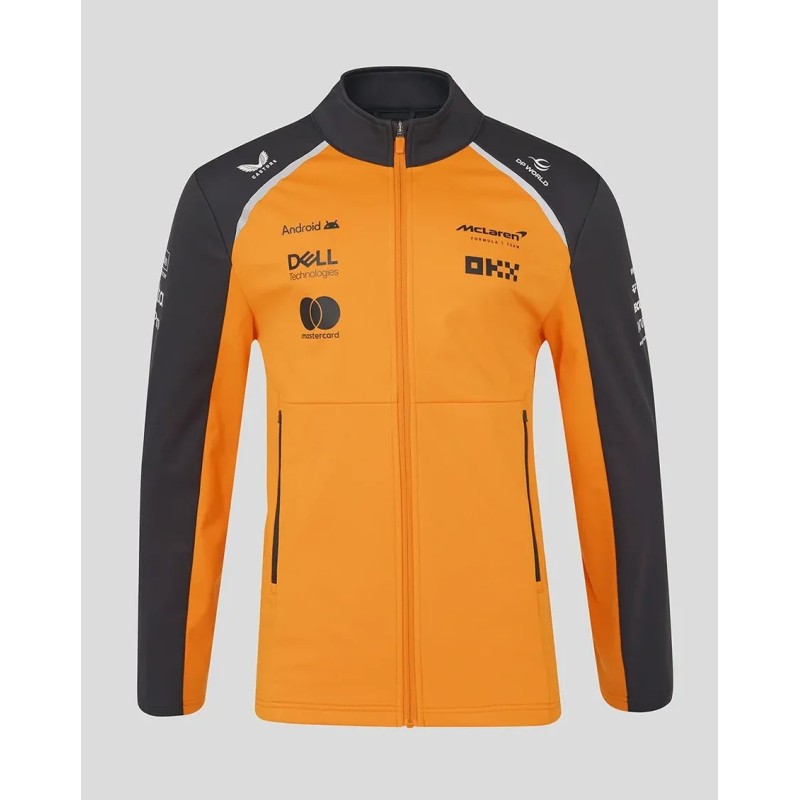 McLaren F1 Mens Team Soft Shell Jacket Aut/Pha McLaren F1 Mens Team Soft Shell Jacket Aut/Pha