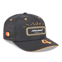 Gorra McLaren Racing Lando Norris Vegas Race Special 9SEVENTY Stretch Snap Negra