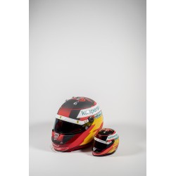 Carlos Sainz Helm 2021 Replik F1 Helm im Maßstab 1:1