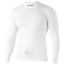 Sparco RW-4 camiseta de manga larga para piloto FIA color blanco