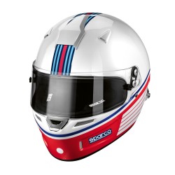 Sparco Martini Racing RF-5W casco (diseño de rayas)