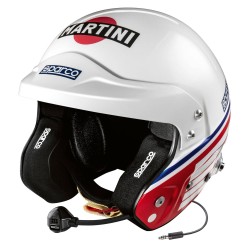 Sparco Air Pro RJ-5i Martini Racing casco con diseño logo