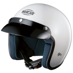 Sparco Club J1 casco para pilotos color blanco