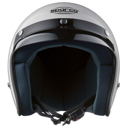 Sparco Club J1 helmet for pilots white color