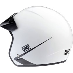 OMP Star casco piloto en color blanco