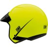 OMP Star casco piloto en color amarillo fluor