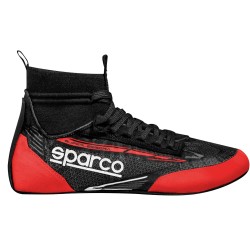 Sparco Superleggera negro/rojo bota para piloto FIA