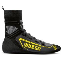 Sparco X-Light+ negra/amarilla bota para piloto FIA