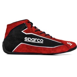 Sparco SLALOM+ bota para piloto FIA roja/negra