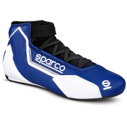 Sparco X-LIGHT bota para piloto FIA azul/blanco