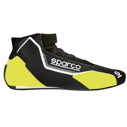 Sparco X-LIGHT bota para piloto FIA negro/amarillo