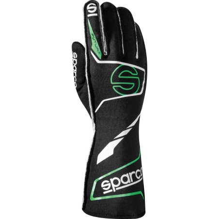 Guanto pilota Sparco Futura FIA 8856-2018 colore nero/verde