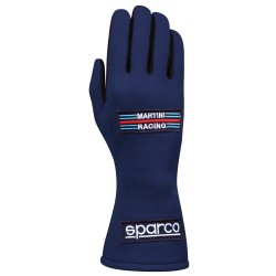 Sparco Land Martini Racing guante para piloto color azul