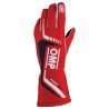 OMP Fisrt Evo guante piloto FIA color rojo