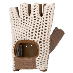 OMP Tazio guantes de conductor color marrón