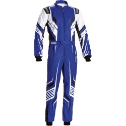 Sparco Prime K mono para piloto de Karting azul/blanco/negro