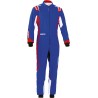 Sparco Thunder mono para piloto de karting azul/rojo