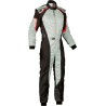 OMP KS-3 mono para piloto de karting gris/negro