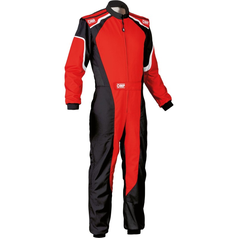 OMP KS-3 mono para piloto de karting rojo/negro