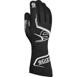 Sparco Arrow K guantes para piloto karting negro/blanco