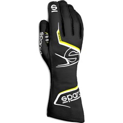 Sparco Arrow K guantes para piloto karting negro/amarillo