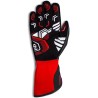 Sparco Record guantes para piloto de karting negro/rojo