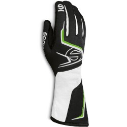 Sparco Tide K guantes para piloto de karting negro/verde