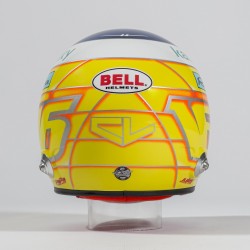 Charles Leclerc Mini Helmet 2021 GP Francia - Bell escala 1:2