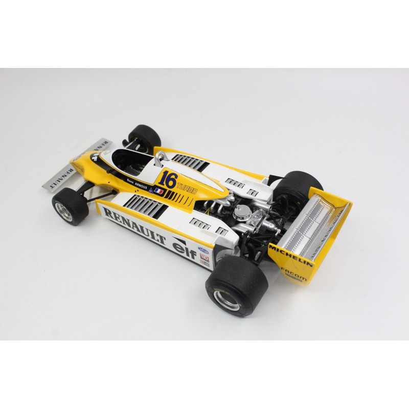 Renault RE20 Turbo Rene Arnoux 1980 - GP Replicas F1 car 1:18 scale  miniature