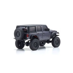 Kyosho Mini-Z 4x4 MX-01 Jeep Wrangler Rubicon Granite Metallic (KT531P)