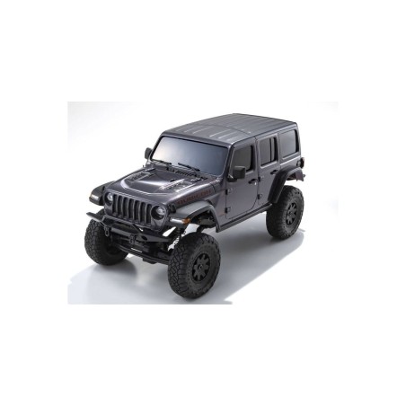 Kyosho Mini-Z 4x4 MX-01 Jeep Wrangler Rubicon Granite Metallic