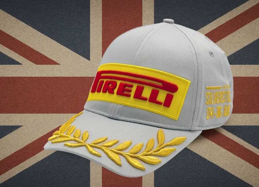Boné Pirelli Pofium GP da Grã-Bretanha 2025